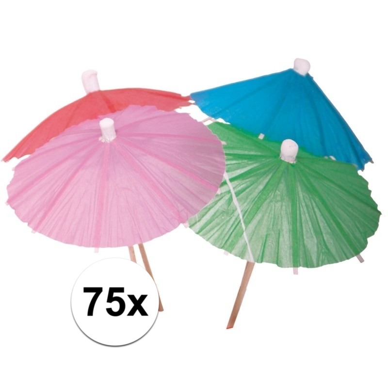 Cocktail parasols 75 x
