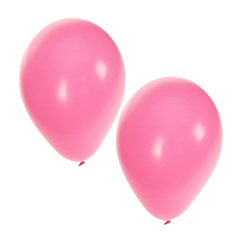 Feestartikelen Licht roze ballonnen