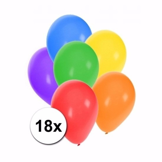 Feestballonnen set 18 stuks