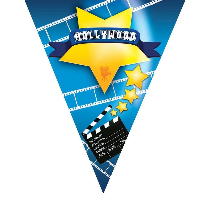 Plastic Hollywood vlaggenlijnen