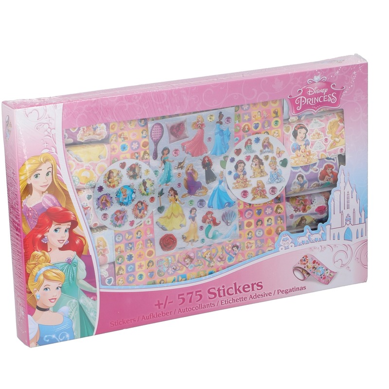 Princess stickersbox Disney 575 stuks
