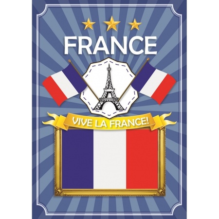 France thema deurposter