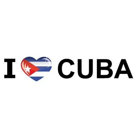 Vlag Cuba + 2 gratis stickers