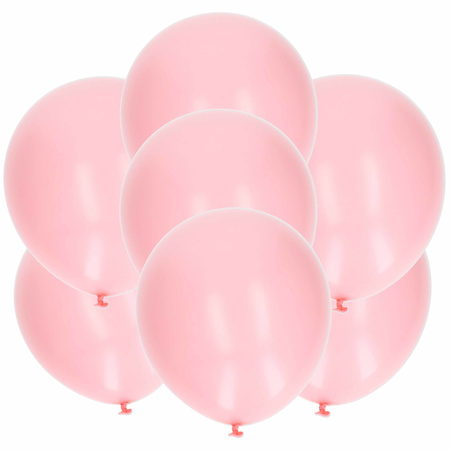 30x balloons black and light pink