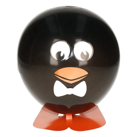 DIY pinguin ballon maken 27 cm