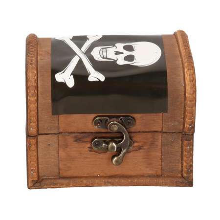 Pirate treasure chest  11 cm