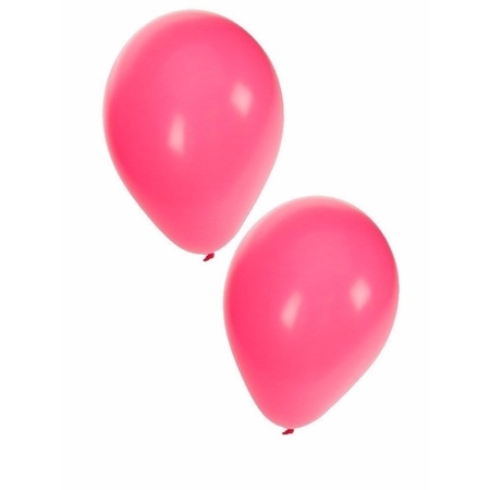 Feestartikelen Roze ballonnen 200 stuks