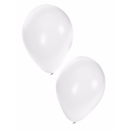 Feestartikelen Witte ballonnen 300 stuks